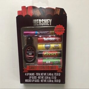 Hershey’s Candy Scented Lip Care Set – 8 Piece Gift Set, Collector’s Item- NIB